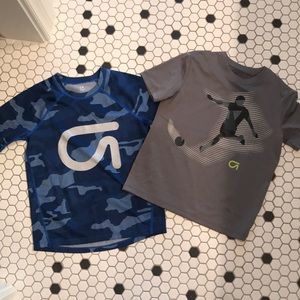 BUNDLE boys Gap Fit kids workout shirts Small